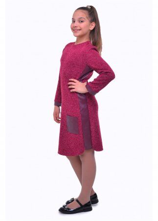 Tashkan: Платье Бромелия, бордовый 1775000001 - фото 1