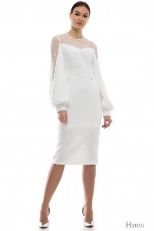 Angel PROVOCATION: Платье Ниса (молочный) - фото 1