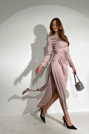 Jadone Fashion: Платье Васса пудра - фото 1