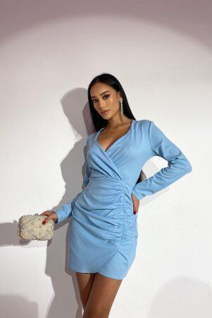 Jadone Fashion: Платье Лола голубой - фото 1