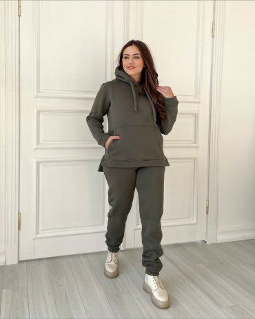 Safika: Костюм Санторини ФЛИС хаки 018_293523 - фото 1