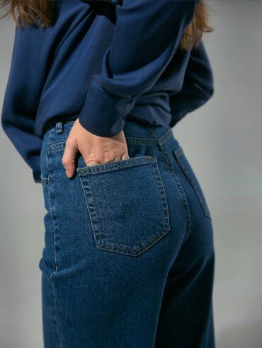 GrandUA: Классика джинсы широкие 18196 - фото 12