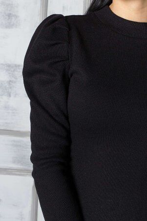 Glem: Платье Ланита д/р черный p77479 - фото 4