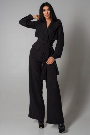 Jadone Fashion: Комбинезон Индиго чорний - фото 5