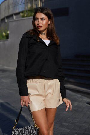 Jadone Fashion: Рубашка Инь чорний - фото 5