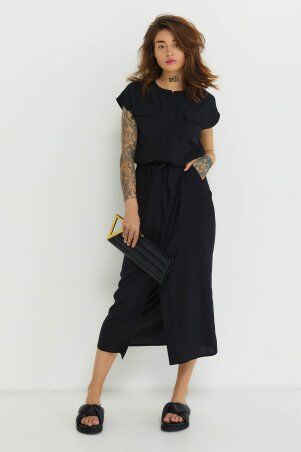 Jadone Fashion: Сукня Маліка чорний - фото 1