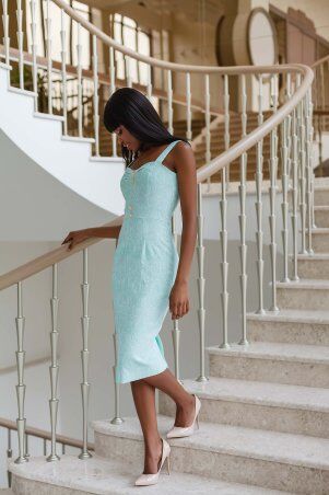 Jadone Fashion: Сукня Марікей бірюзовий - фото 3