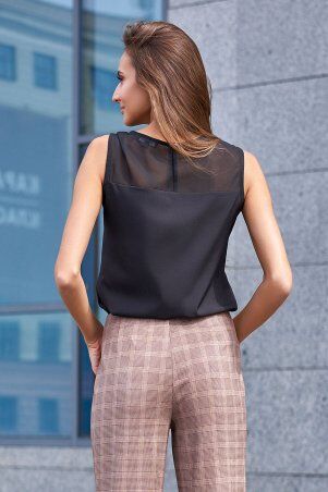 Jadone Fashion: Блуза Сафина чорний - фото 8