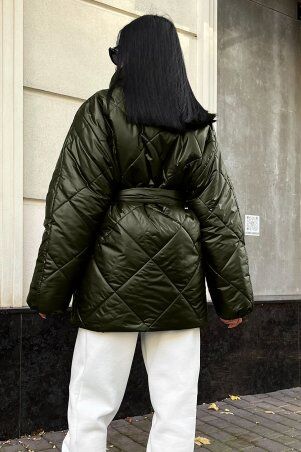 Jadone Fashion: Зимова куртка Лілу хакі - фото 6
